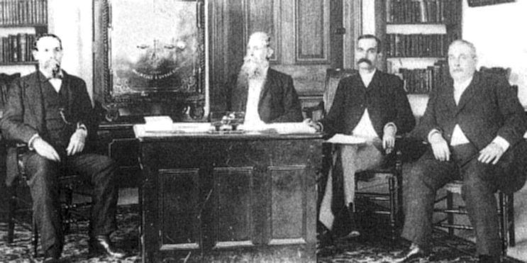 Executive Council of the Provisional Government (J.A. King, S.B. Dole, W.O. Smith, P.C. Jones)