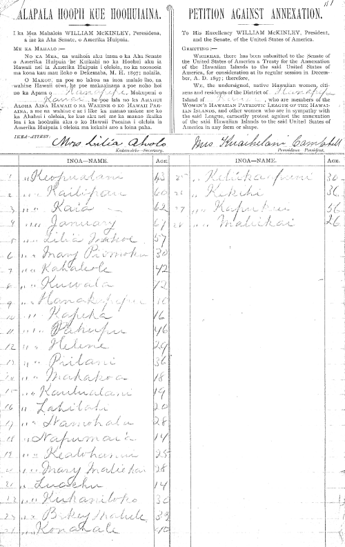 Thumbnail image of petition page