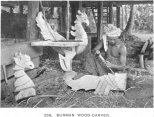 Burman wood-carver