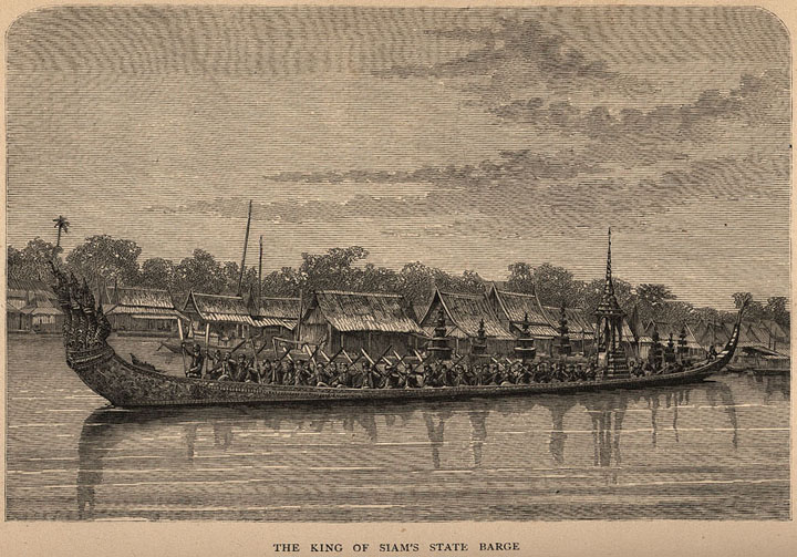 King of Siam's state barge