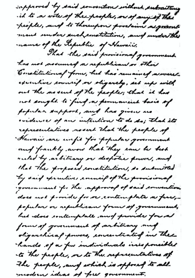 image of handwritten letter, page 5