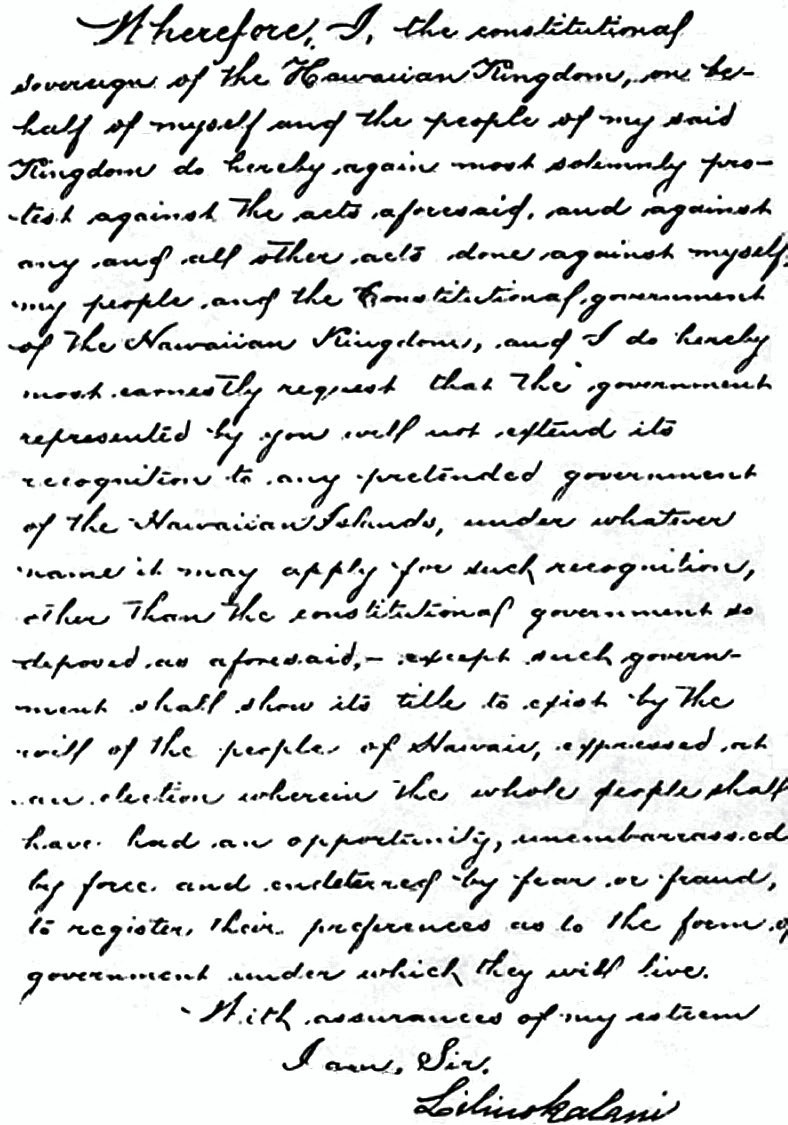 image of handwritten letter, page 6