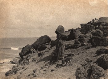 Cemetary on the coast ...