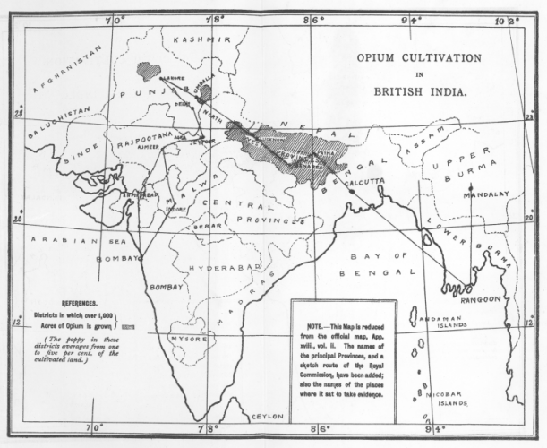 Opium Cultivation in British India